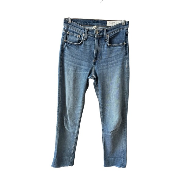 Rag & Bone Dre High Rise Ankle Denim Jeans Size - Picture 13 of 14